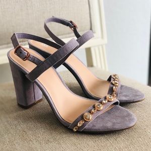 NEW* BP. Lula Lavender Open Toe Pumps